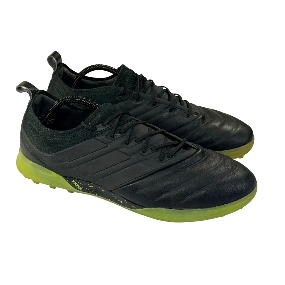 Adidas Copa 19.1 TF Elite Soccer Shoes Mens 11.5 Core Black Solar Yellow AC8206